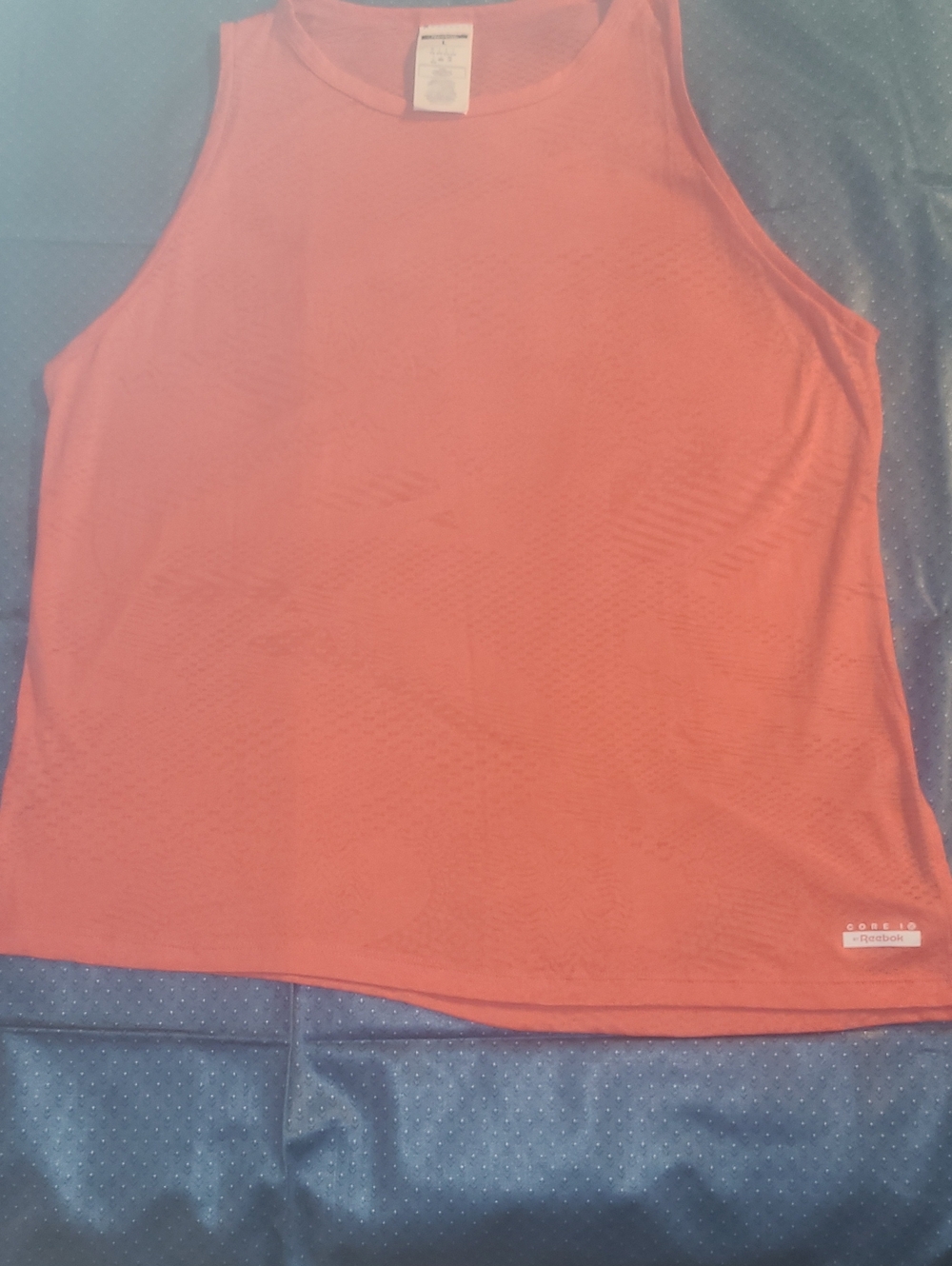 Reebok Orange Crewneck Tee - L